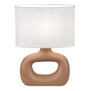 SOBREMESA DALTON TERRACOTA 1 X 40W E-14