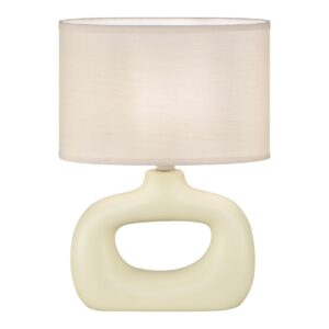 SOBREMESA DALTON VAINILLA 1 X 40W E-14