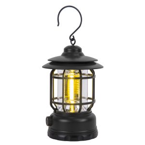 SOBREMESA GABY NEGRO LED 2W - BATERIA RECARGABLE