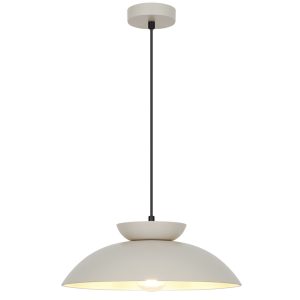 COLGANTE IDEA BEIGE 1 X 60W E-27