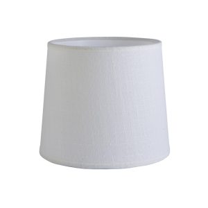 PANTALLA 25 CONICA ABIERTA LINO MARFIL