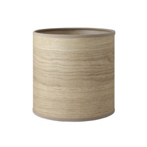 PANTALLA 50 CILINDRO MADERA E-27