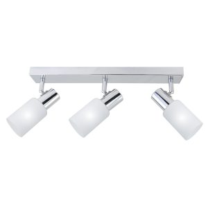 REGLETA 3L SAMBA CROMO 3 X 40W E-14