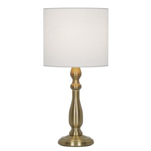 SOBREMESA GABÓN CUERO 1 X 60W E-27