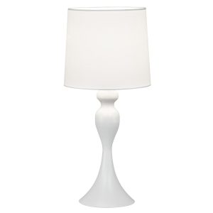 SOBREMESA LOLA BLANCO 1 X 60W E-27