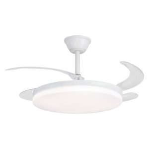 VENTILADOR CRETA BLANCO 4 PALAS 30W