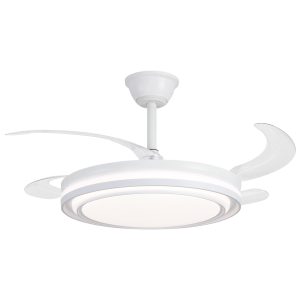 VENTILADOR KORFU BLANCO 4 PALAS 30W