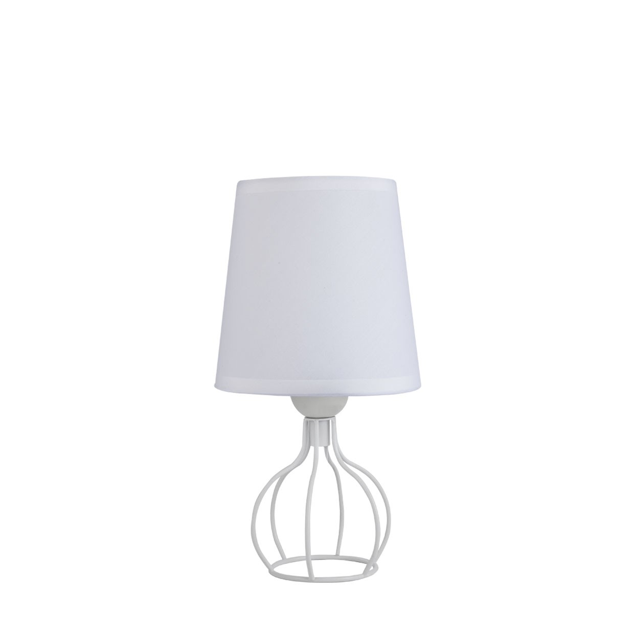 SOBREMESA HILDA BLANCO 1 X 60W E-27